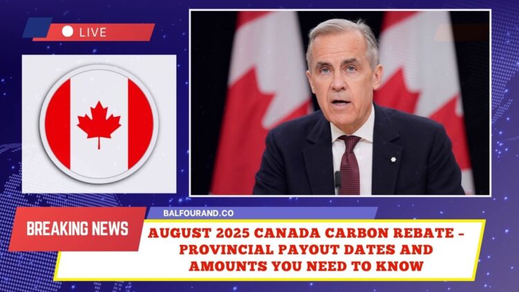 August 2025 Canada Carbon Rebate – Provincial Payout Dates And Amounts You Need To Know