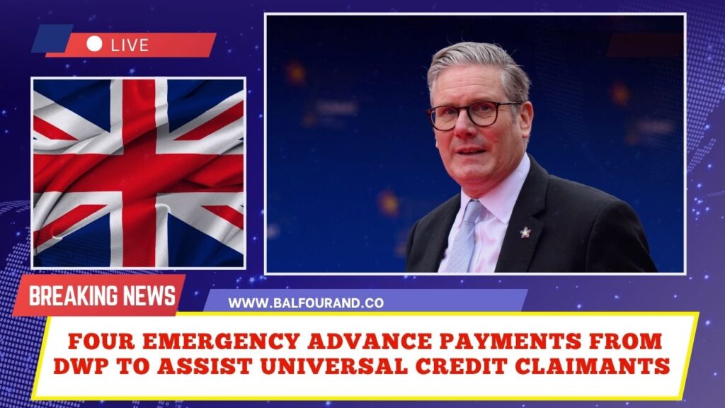 Four Emergency Advance Payments from DWP to Assist Universal Credit Claimants in Urgent Situations