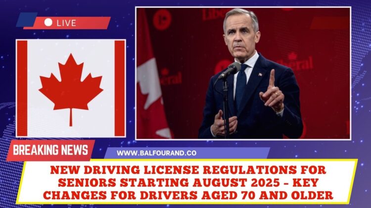 New Driving License Regulations for Seniors Starting August 2025 – Key Changes for Drivers Aged 70 and Older