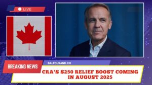 CRA’s $250 Relief Boost Coming In August 2025 – Check Eligibility, Payment Dates, And How You’ll Get It
