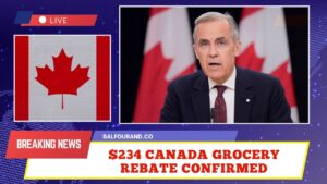 $234 Canada Grocery Rebate Confirmed – CRA August 2025 Payout Details & Who Qualifies