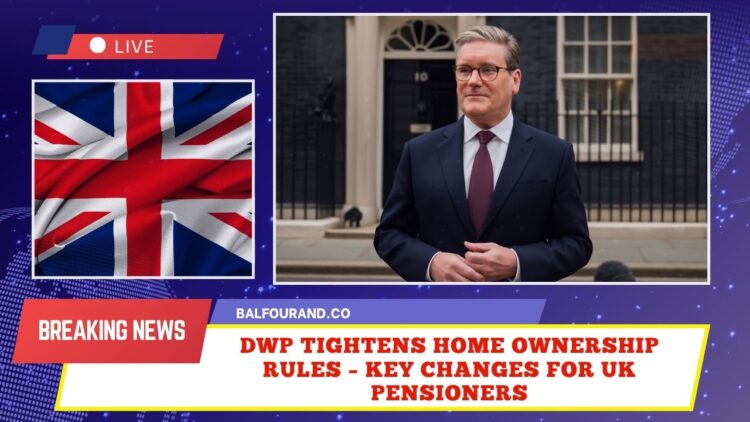 DWP Tightens Home Ownership Rules – Key Changes For UK Pensioners